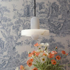 Alabaster Pendant Light | Natural Stone Stacked Design | Adjustable 150cm Cable for Custom Indoor Ceiling Lighting Setup