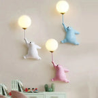 Cartoon Animal Wall Light