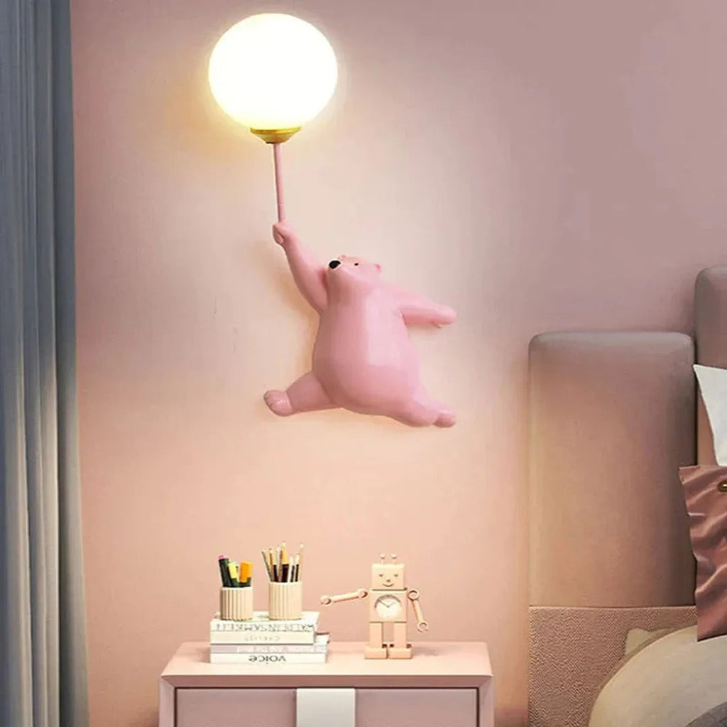 Cartoon Animal Wall Light