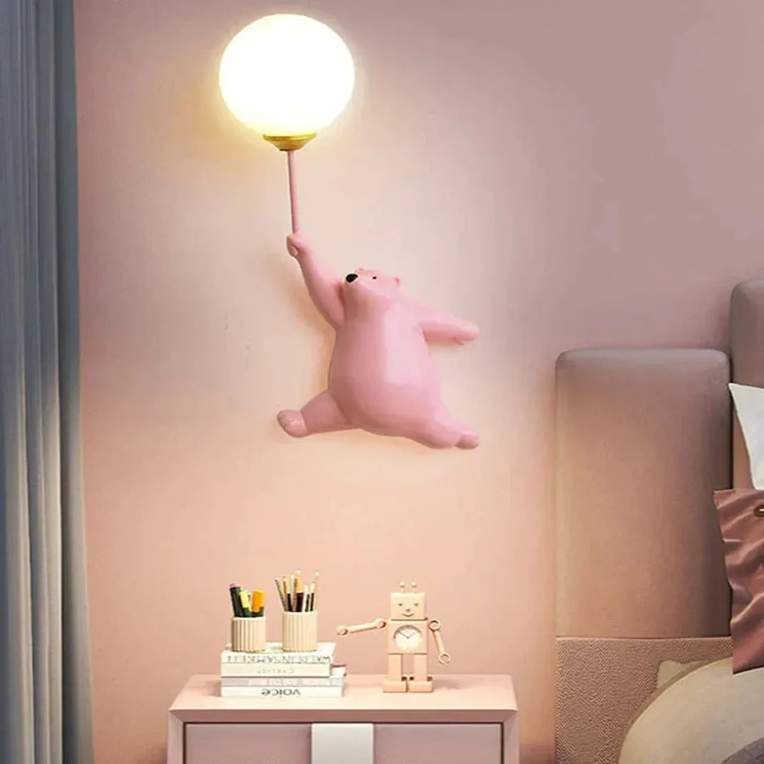 Cartoon Animal Wall Light