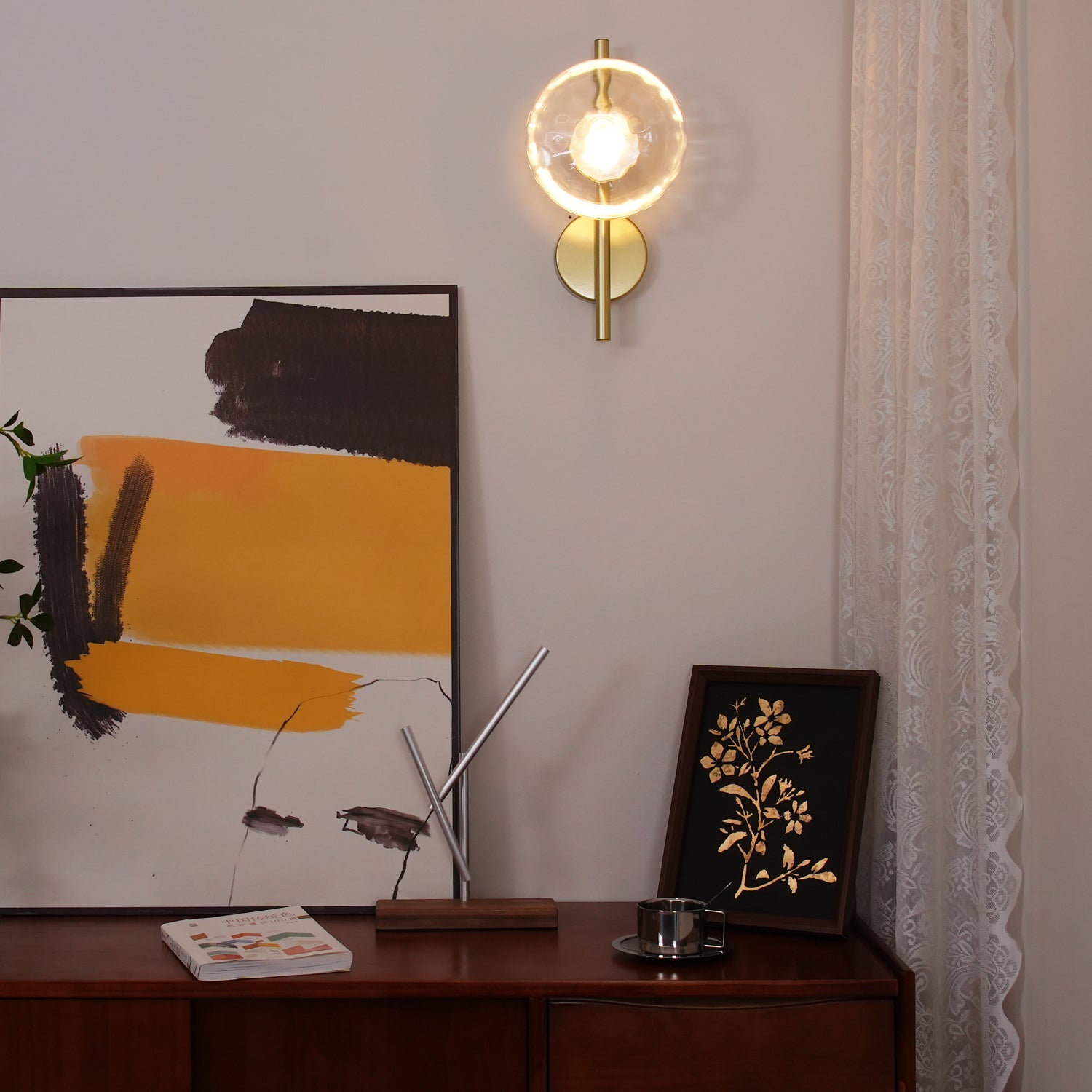 Nordic Glass Wall Light