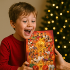 2026 Football Advent Calendar with 24 Collectible Soccer Figurines | Daily Holiday Countdown Gift for Kids and Sports Fans