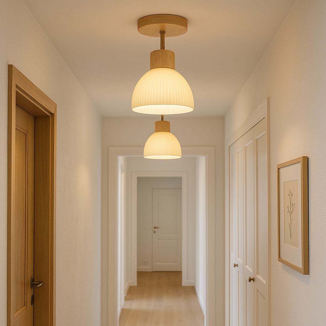 LED Ceiling Lamp – Eco Conscious Minimalist Design With Soft Diffused Glow
