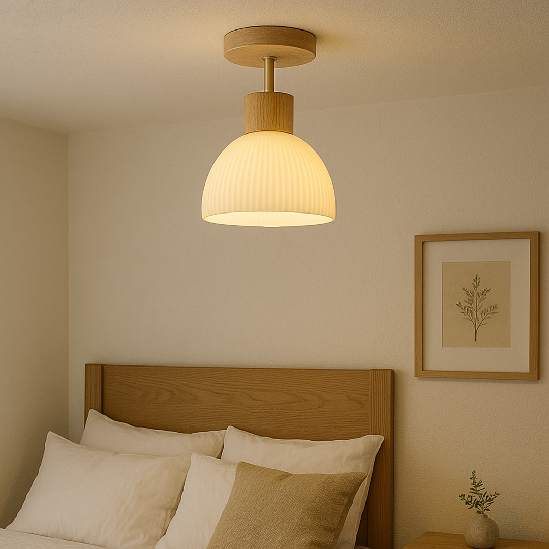 LED Ceiling Lamp – Eco Conscious Minimalist Design With Soft Diffused Glow