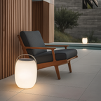 Portable Solar Table Lamp – Cordless Outdoor Terrace And Garden Design