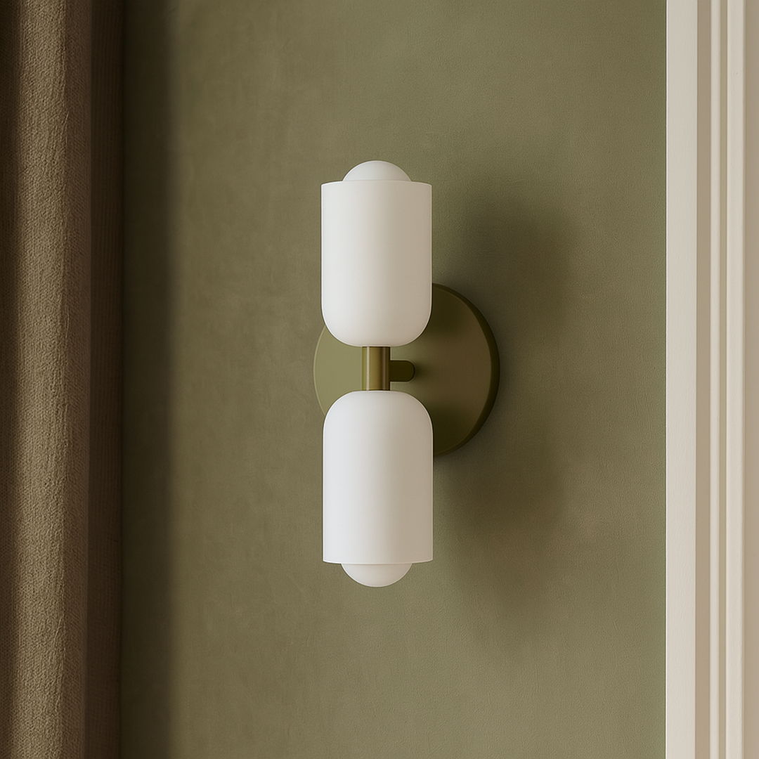 Up And Down Wall Lamp – Nordic Minimalist Cylindrical Glass Design