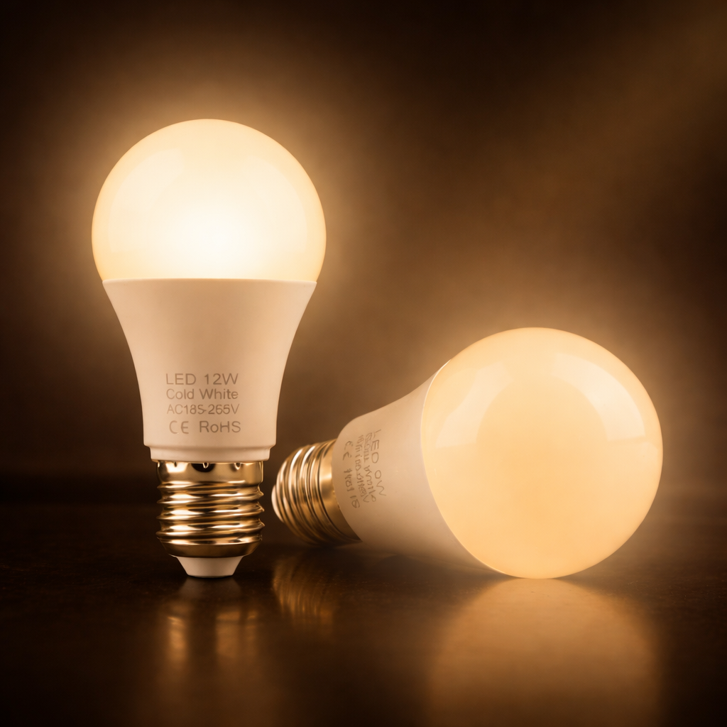 E27 LED Lamp | 2700K-3000K Light Temperature | Energy Efficient A+ Rated Smart IC System for Stable Performance