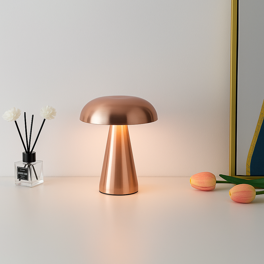 Modern Touch Table Lamp Minimalist LED Bedside Light