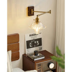 Industrial Glass Wall Light