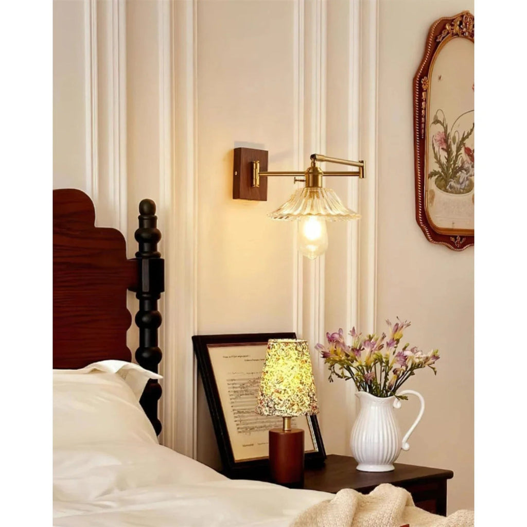 Industrial Glass Wall Light