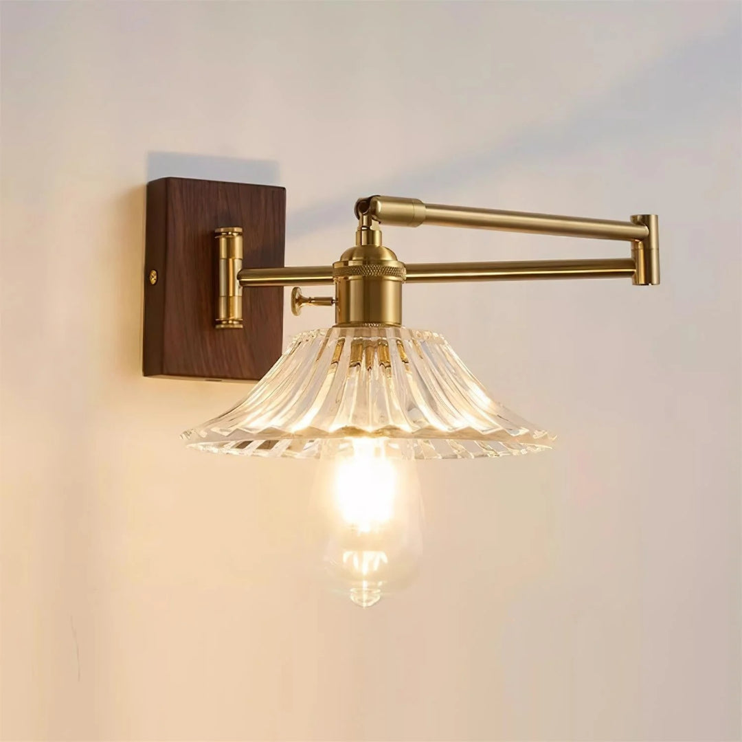 Industrial Glass Wall Light