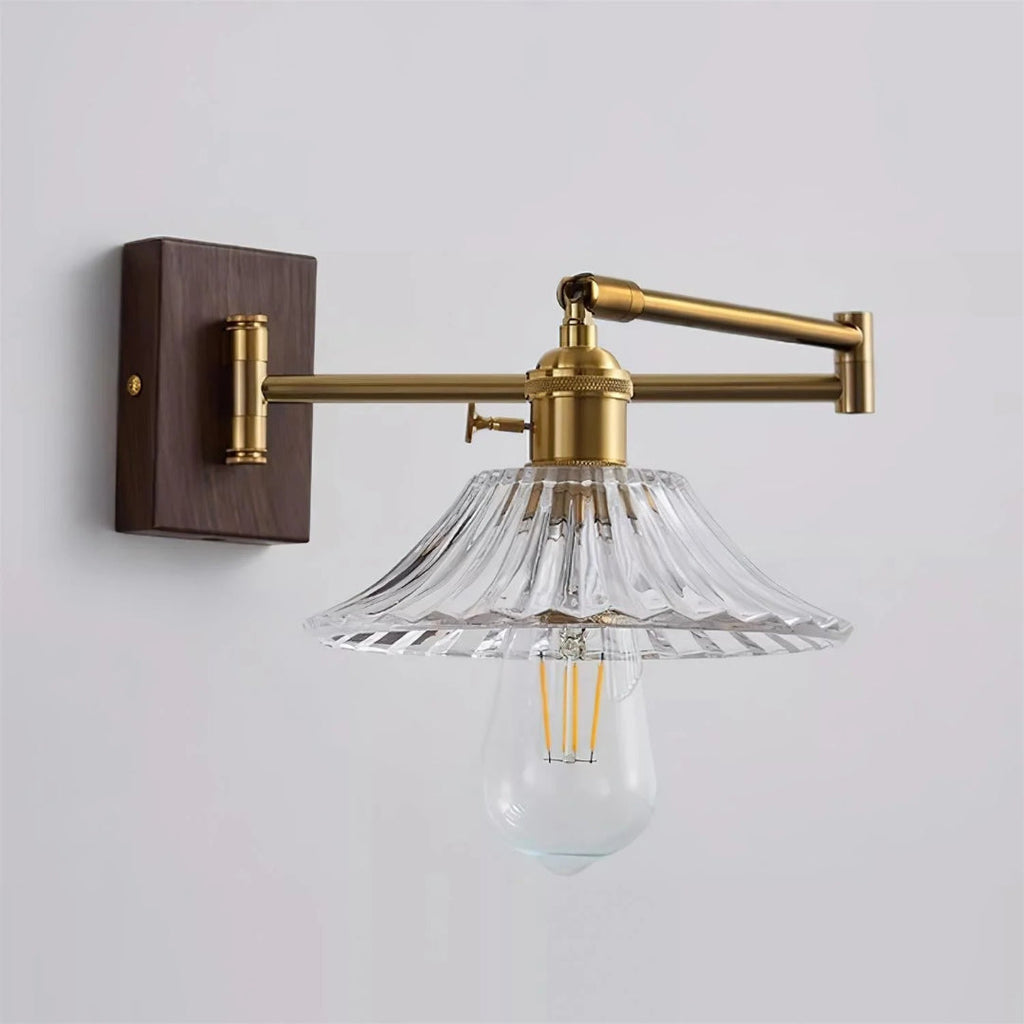 Industrial Glass Wall Light