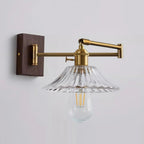 Industrial Glass Wall Light