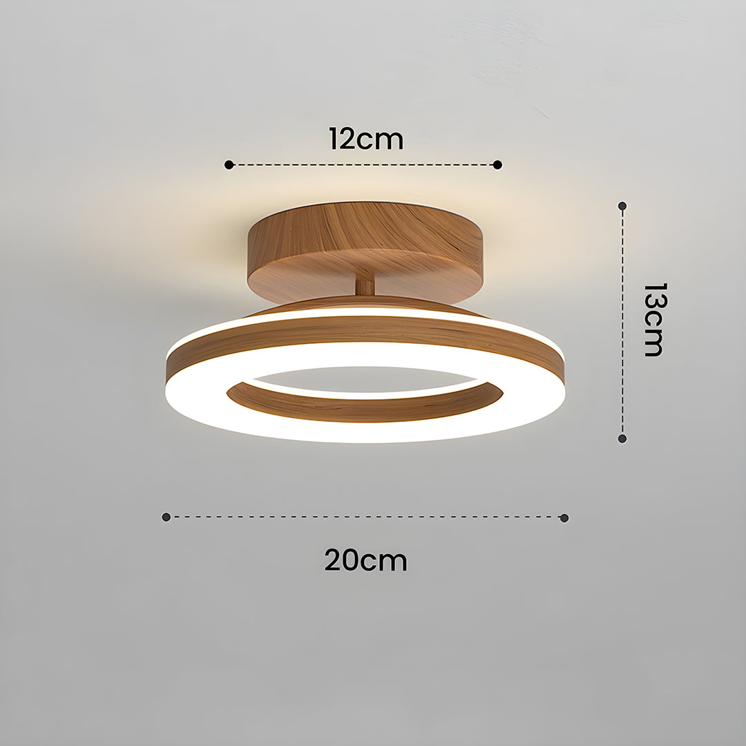 Round LED Ceiling Lamp – Acrylic Light for Hallway and Entrance