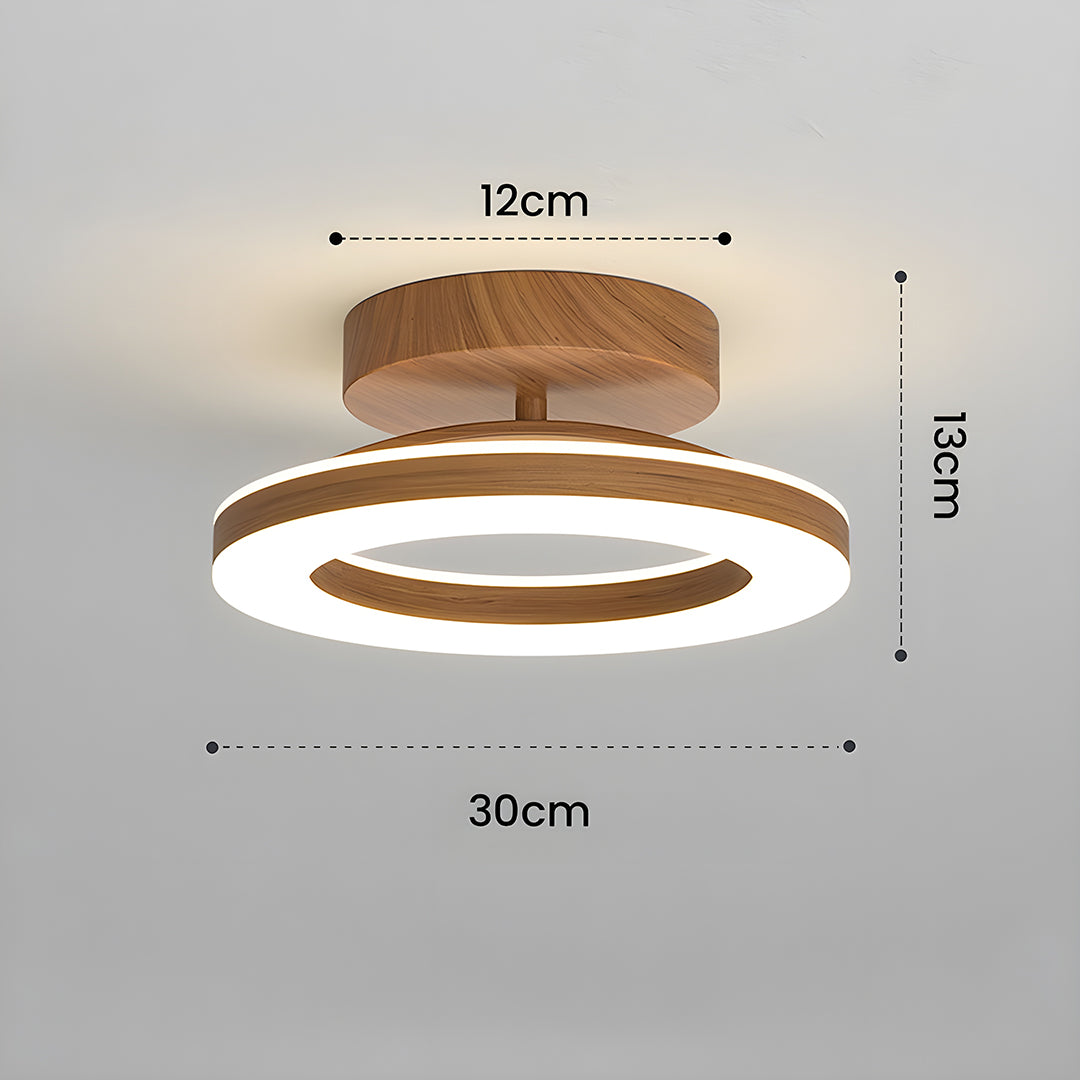Round LED Ceiling Lamp – Acrylic Light for Hallway and Entrance