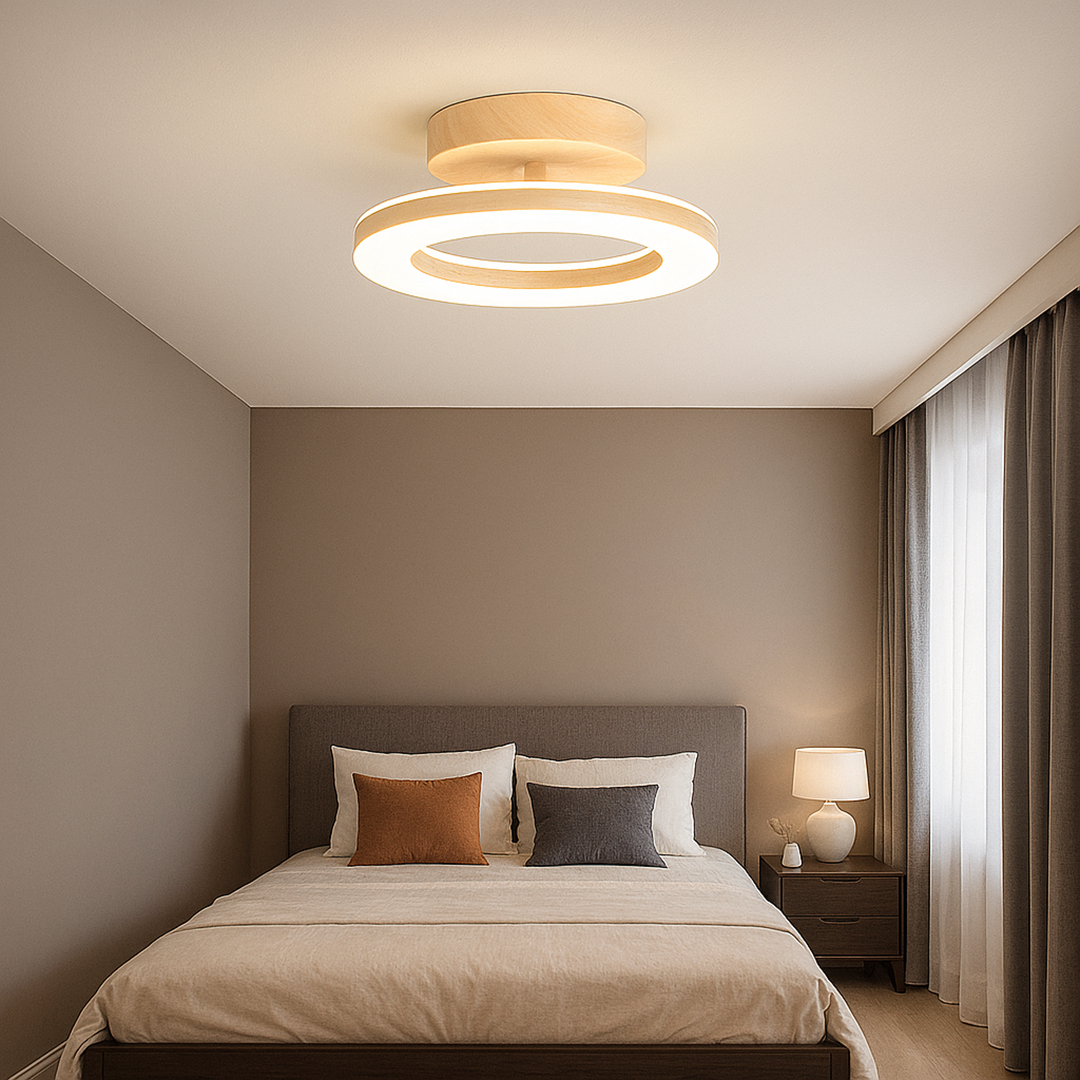 Round LED Ceiling Lamp – Acrylic Light for Hallway and Entrance