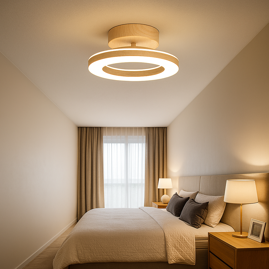 Round LED Ceiling Lamp – Acrylic Light for Hallway and Entrance