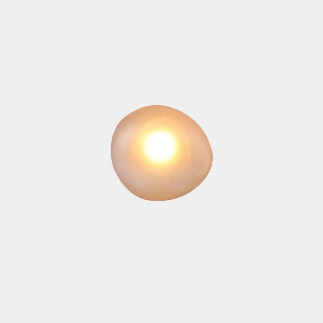 Oval Glass Wall Light