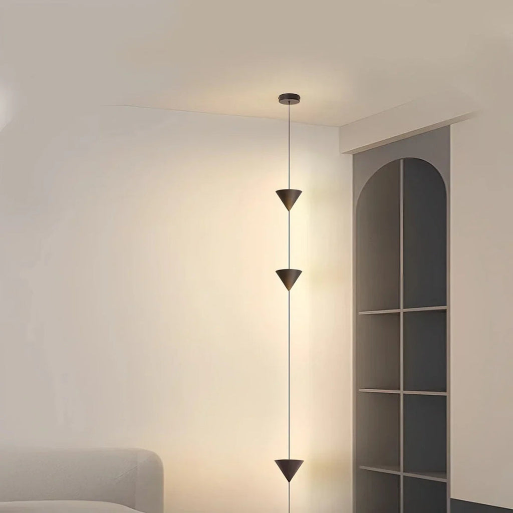 Minimalist Geometric Metal Floor Lamp