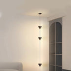 Minimalist Geometric Metal Floor Lamp