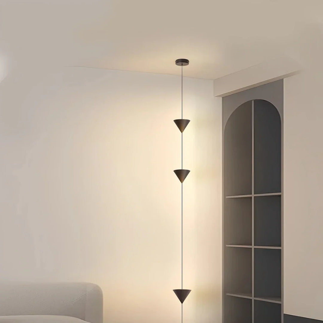Minimalist Geometric Metal Floor Lamp