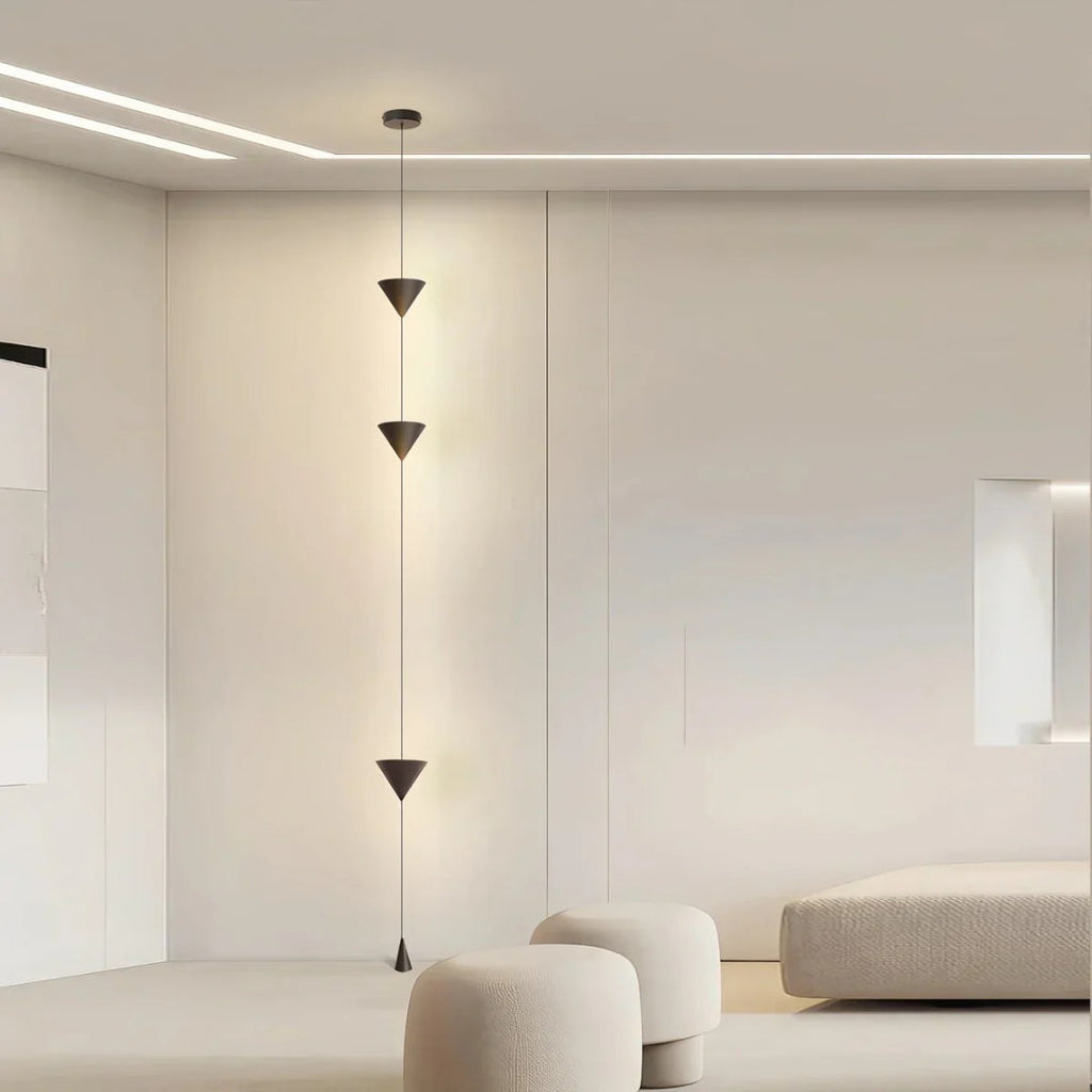 Minimalist Geometric Metal Floor Lamp