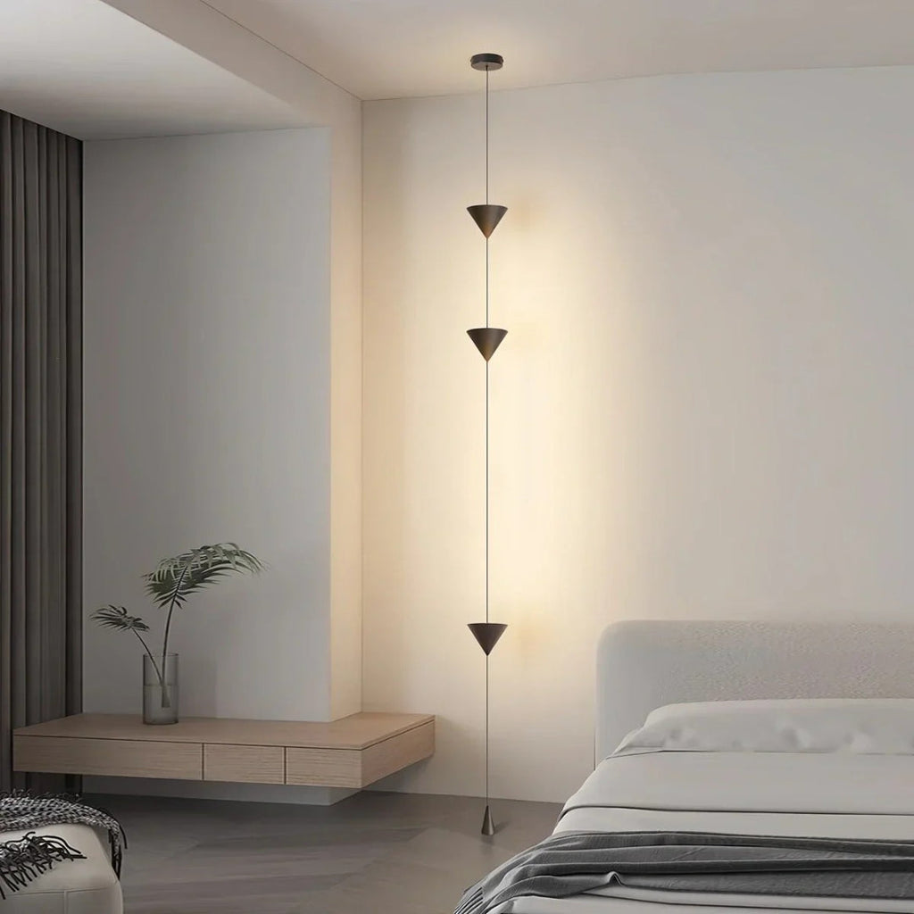 Minimalist Geometric Metal Floor Lamp