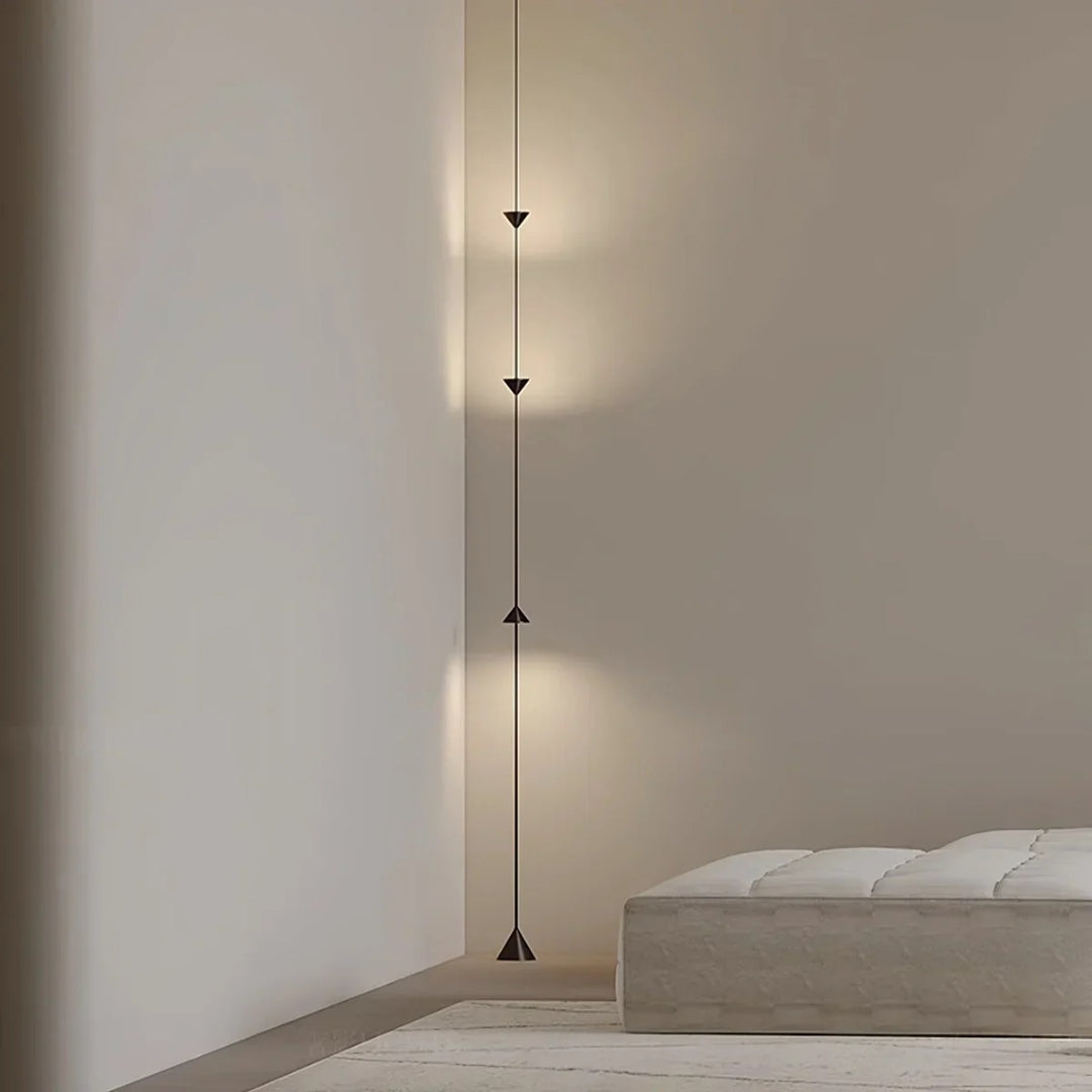 Minimalist Geometric Metal Floor Lamp