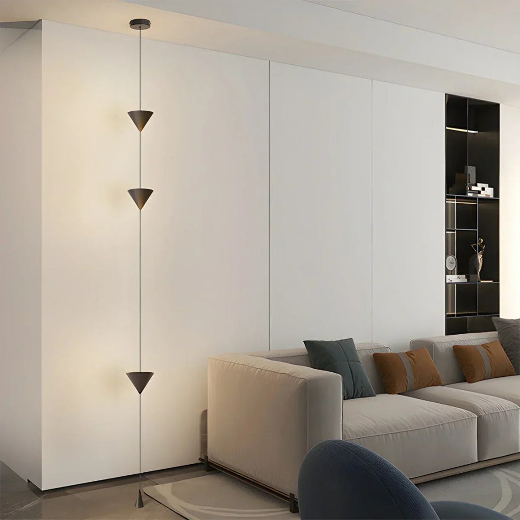 Minimalist Geometric Metal Floor Lamp