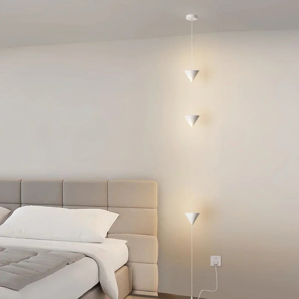 Minimalist Geometric Metal Floor Lamp