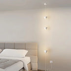 Minimalist Geometric Metal Floor Lamp