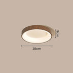 Wooden LED Round Ceiling Light