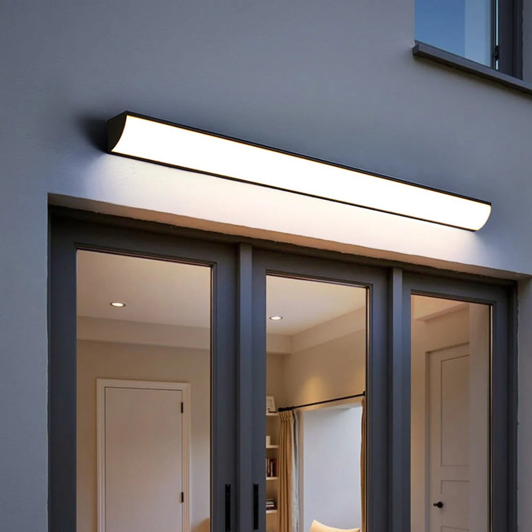 Modern Linear Outdoor Wall Light