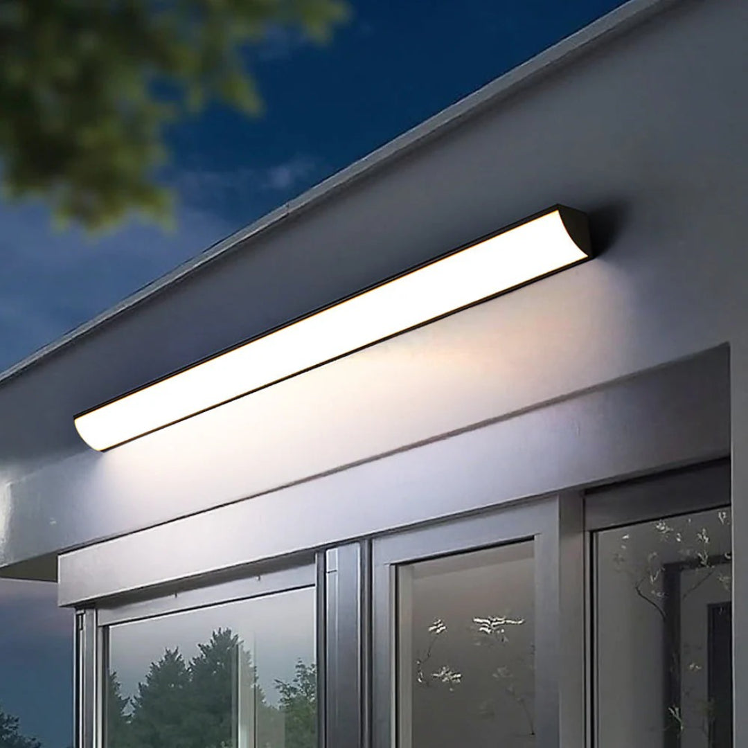 Modern Linear Outdoor Wall Light