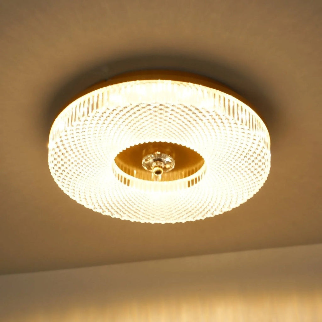 Crystal Round Ceiling Light