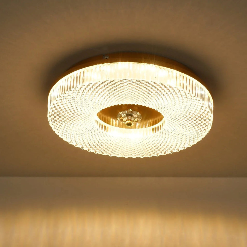 Crystal Round Ceiling Light