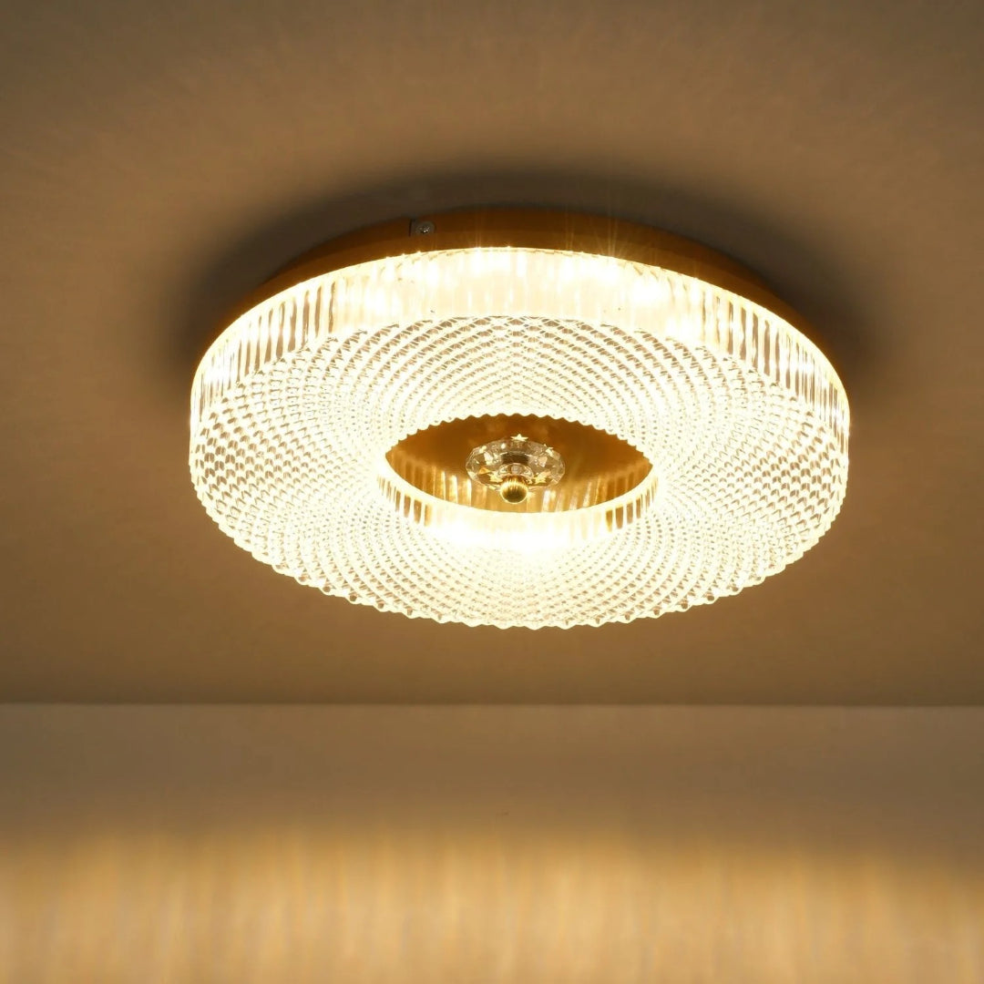 Crystal Round Ceiling Light