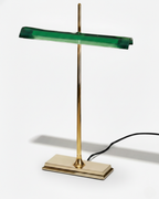 Desk Lamp Aluminum and Optical Acrylic | Integrated LED 3000K | USB Charging Port | Touch Dimmer and Weighted Base