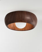 LED Ceiling Wall Light Metal and Glass | Modern Minimalist Style | Integrated 3000K Backlit Ambient Illumination