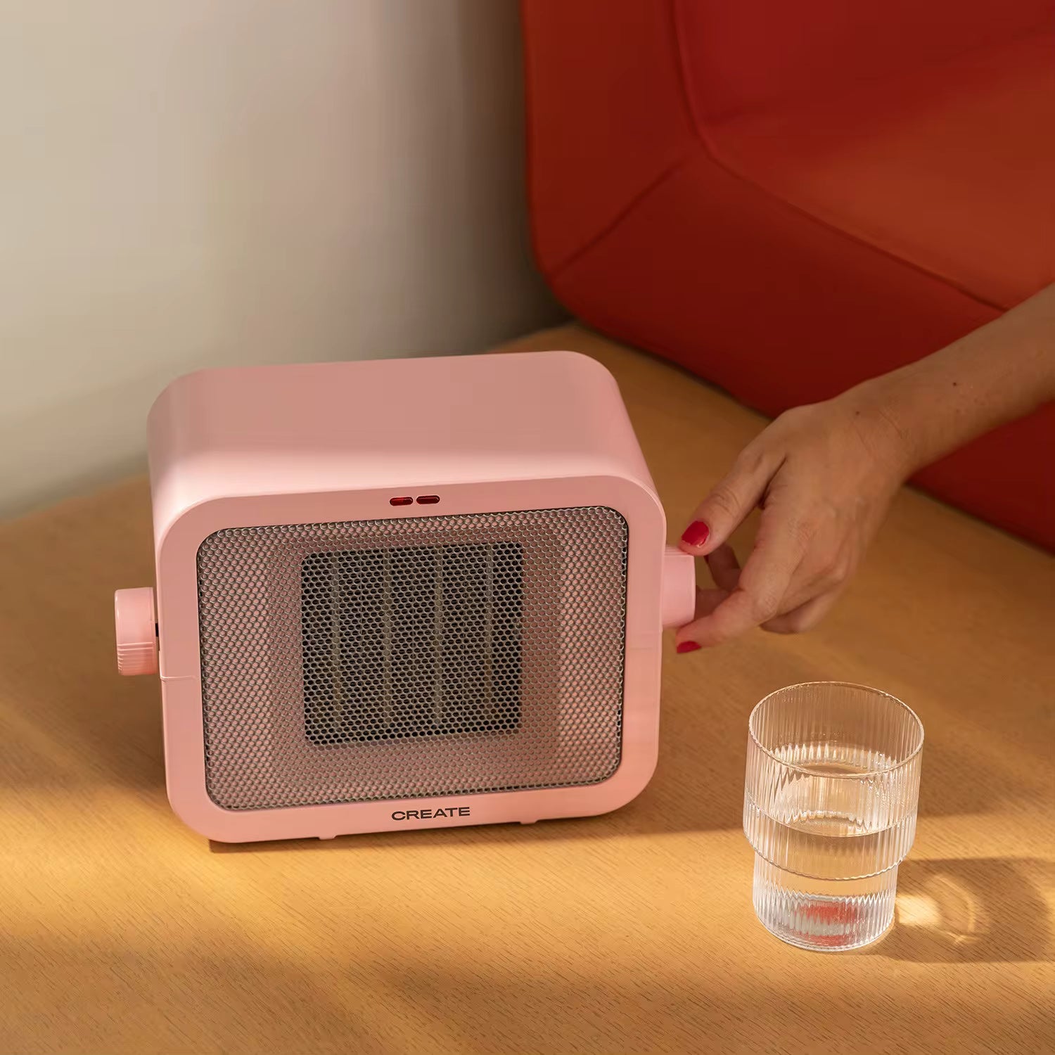 Portable Ceramic Space Heater 1500W with Safety System