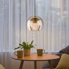 Minimalist Kitchen Island Pendant Lamp – Slim Linear Design With Warm Focused Glow