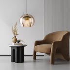 Minimalist Kitchen Island Pendant Lamp – Slim Linear Design With Warm Focused Glow