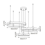 Stone Ring Pendant Light