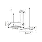 Stone Ring Pendant Light