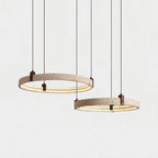 Stone Ring Pendant Light