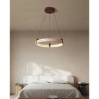 Stone Ring Pendant Light