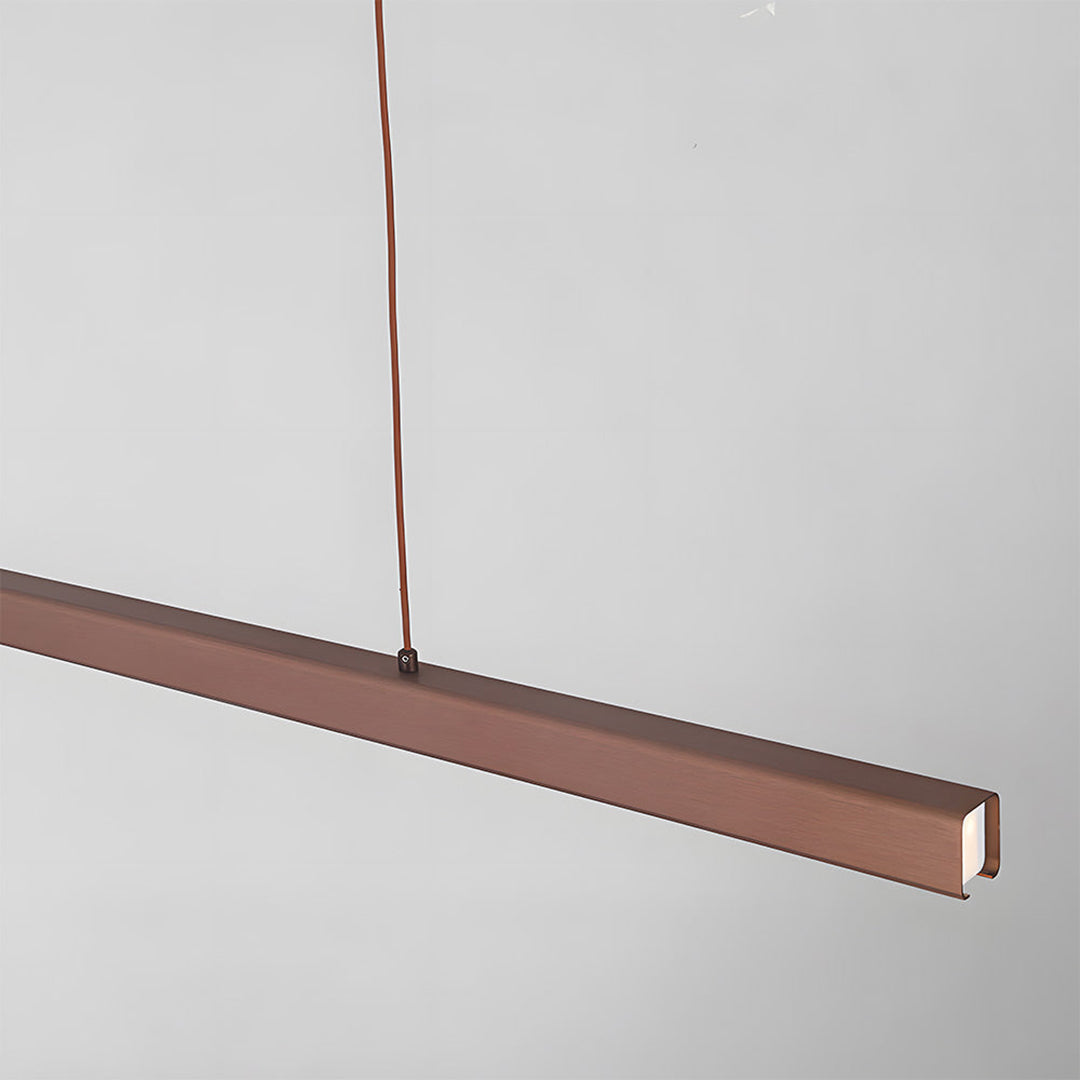 Linear LED Pendant Lamp – Minimalist Functional Design For Dining And Workspaces