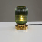 Table Lamp Glass and Iron | Modern Minimalist Style | Soft Ambient Lighting for Bedrooms and Living Room Side Tables