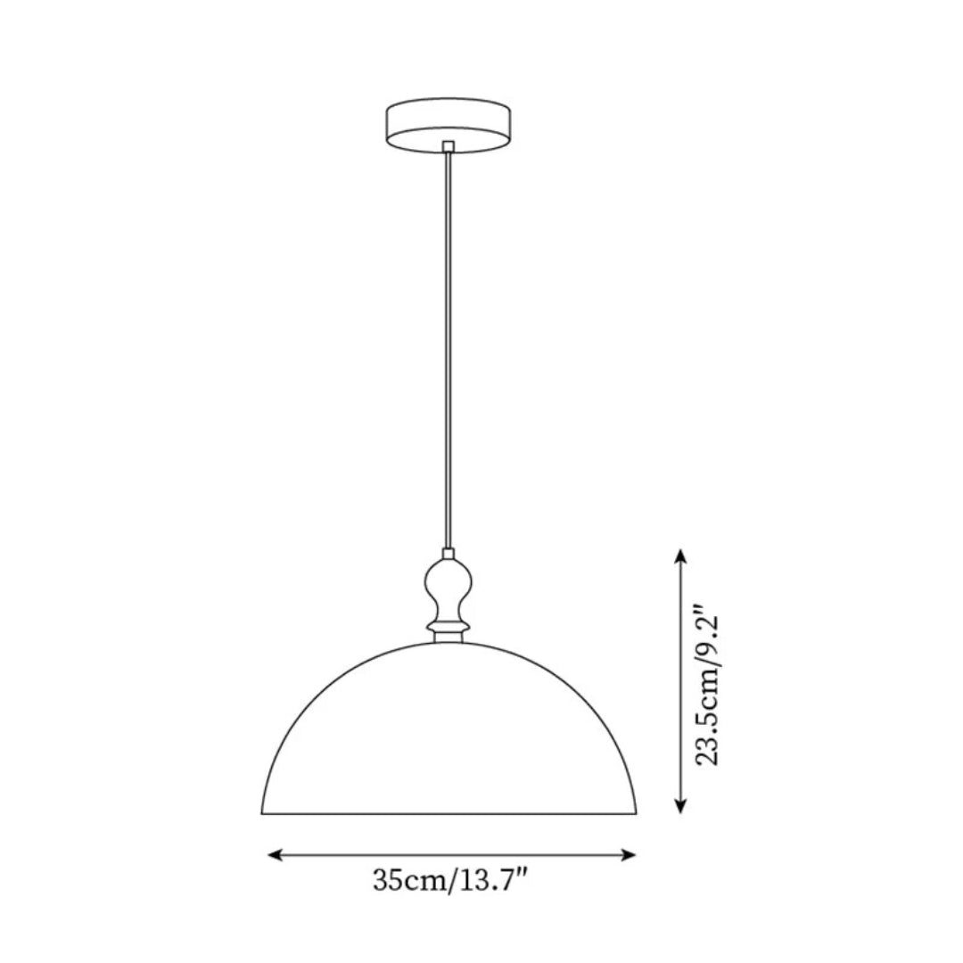 Vintage Dome Pendant Light