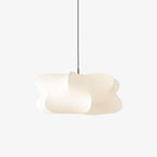 Mulberry Silk Pendant Light | Adjustable Metal Suspension | Soft Diffused Lighting for Living Rooms and Bedrooms